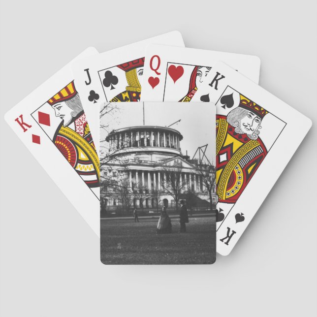 The Capitol Building in Washington D.C. Playing Cards (Back)