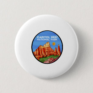 THE CAPITOL WAY 6 CM ROUND BADGE