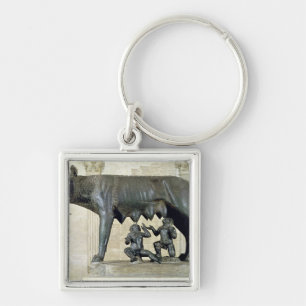 The Capitoline She-Wolf Key Ring