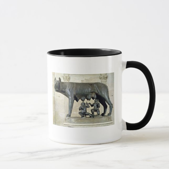 The Capitoline She-Wolf Mug (Right)
