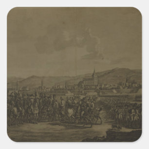 The Capitulation of Ulm in October 1805 Square Sticker