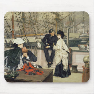 The Captain and the Mate, 1873 Mouse Mat