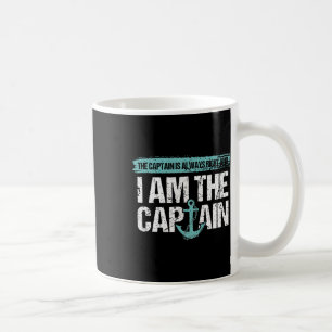 The Captain Is Always Right - Fun Boot Captain Gif Coffee Mug