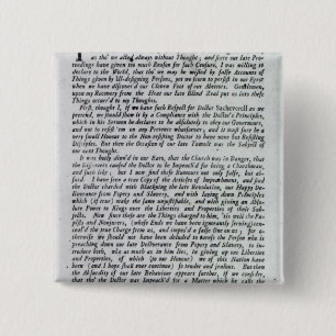 The Captain of the Mobs Declaration 15 Cm Square Badge