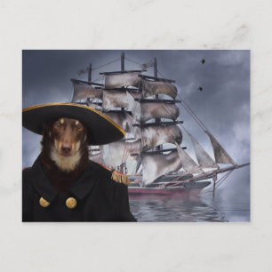 The Captain Postcard