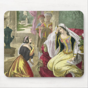 The Captive Hebrew Maid that Waited on Naaman's Wi Mouse Mat