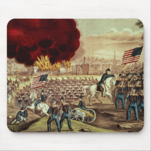 The Capture of Atlanta by the Union Army Mouse Mat