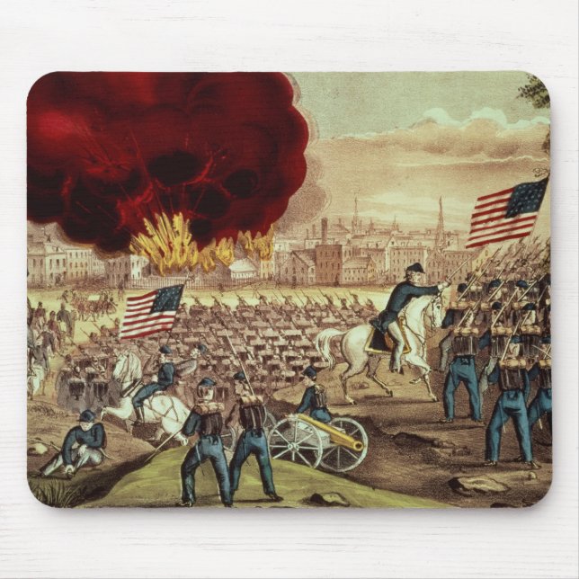 The Capture of Atlanta by the Union Army Mouse Mat (Front)