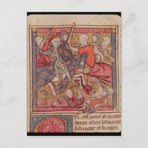 The Capture of Ferdinand of Portugal  Count Postcard