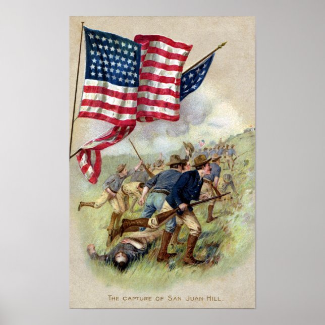 The Capture of San Juan Hill Poster (Front)