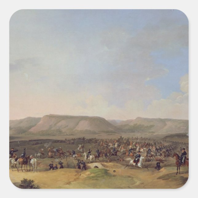 The Capture of Shumla, 1860 Square Sticker (Front)