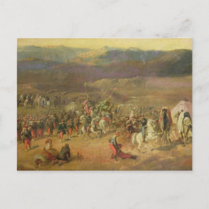 The Capture of the Retinue of Abd-el-Kader Postcard