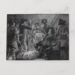The Capture of Wolfe Tone in 1798 Postcard