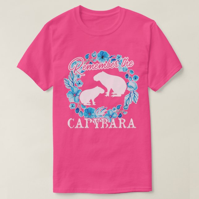 The Capybara Shirt  (Design Front)