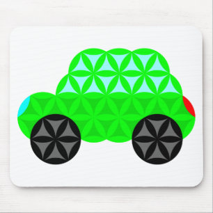 The Car Of Life - Sacred Shapes A2. Mouse Mat