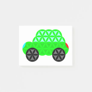 The Car Of Life - Sacred Shapes A2. Post-it Notes