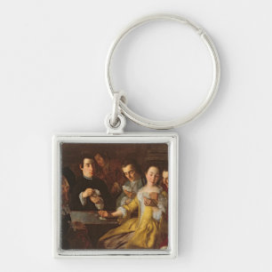 The Card Party Key Ring