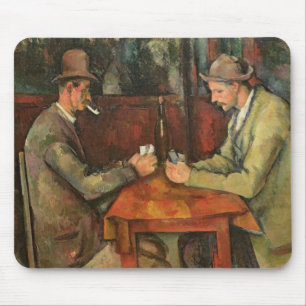 The Card Players, 1893-96 Mouse Mat
