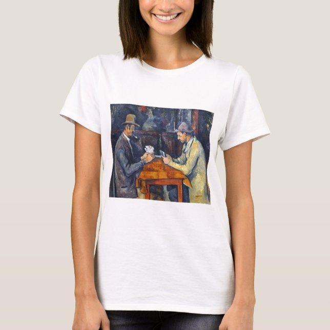 The Card Players, Cezanne T-Shirt (Front)