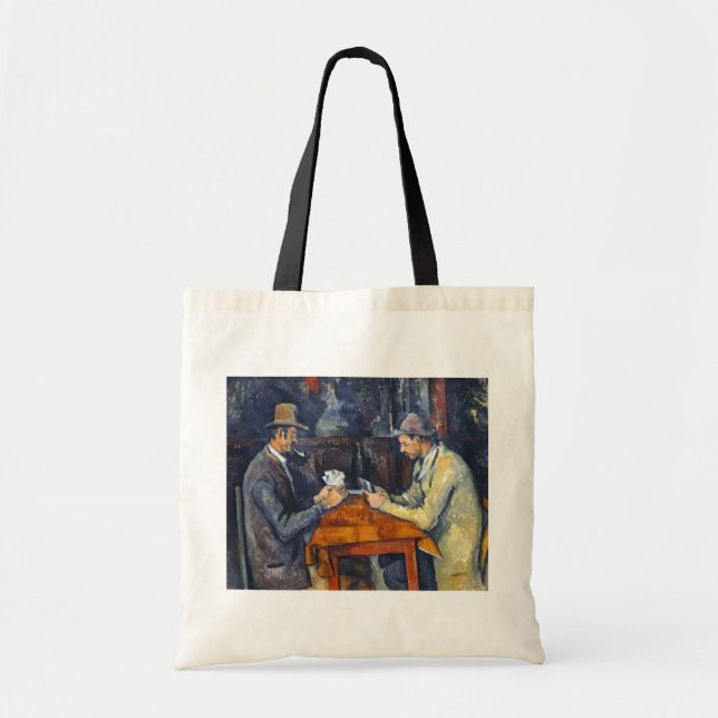 The Card Players, Cezanne Tote Bag (Front)