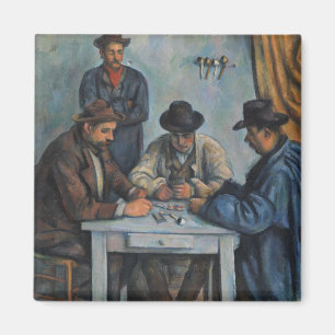 The Card Players Magnet