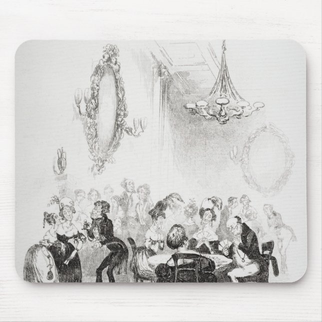 The card room at Bath Mouse Mat (Front)