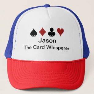 The Card Whisperer, Playing Card Symbols Trucker Hat