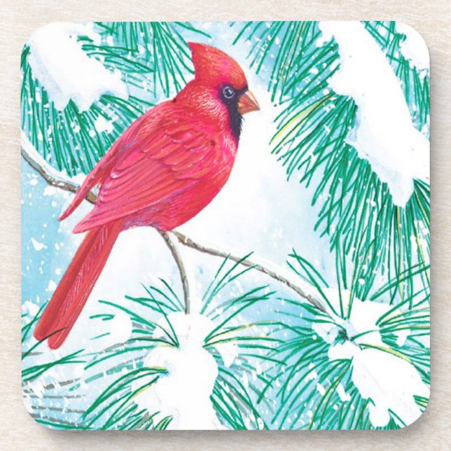 The Cardinal - Coaster (Front)