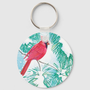 The cardinal - key ring