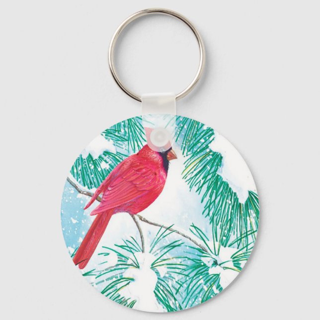The cardinal - key ring (Front)