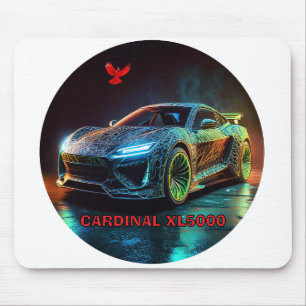 The Cardinal XL5000 Elite Sports Car Mouse Mat