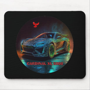 The Cardinal XL5000 Elite Sports Car Mouse Mat