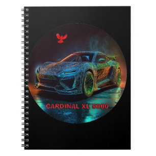 The Cardinal XL5000 Elite Sports Car Notebook