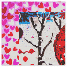 The Cardinals Love Fabric