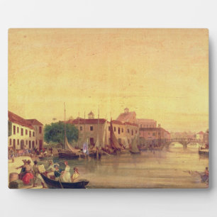 The Careenage, Bridgetown, Barbados, c.1848 Plaque