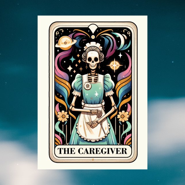 The Caregiver Tarot Card Mother's Day Skeleton (The Caregiver Tarot Card Mother's Day Skeleton
)