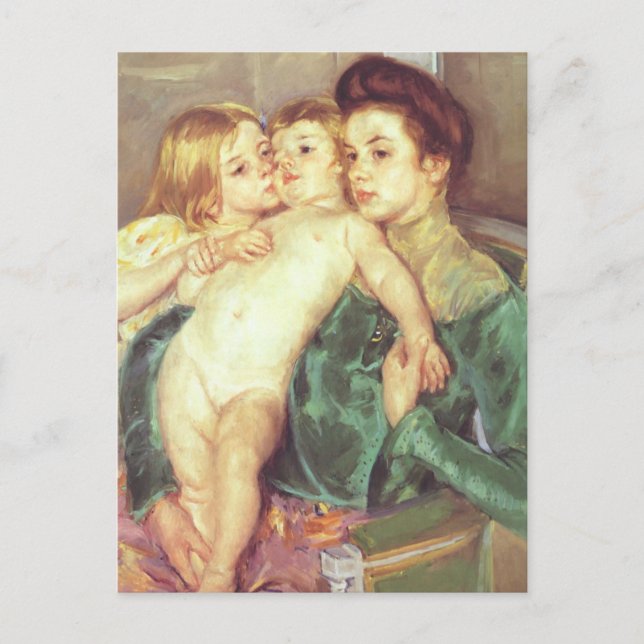 The Caress Postcard (Front)