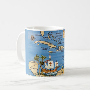 The Caribbean Map Mug