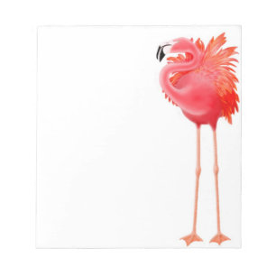 The Caribbean Pink Flamingo Notepad