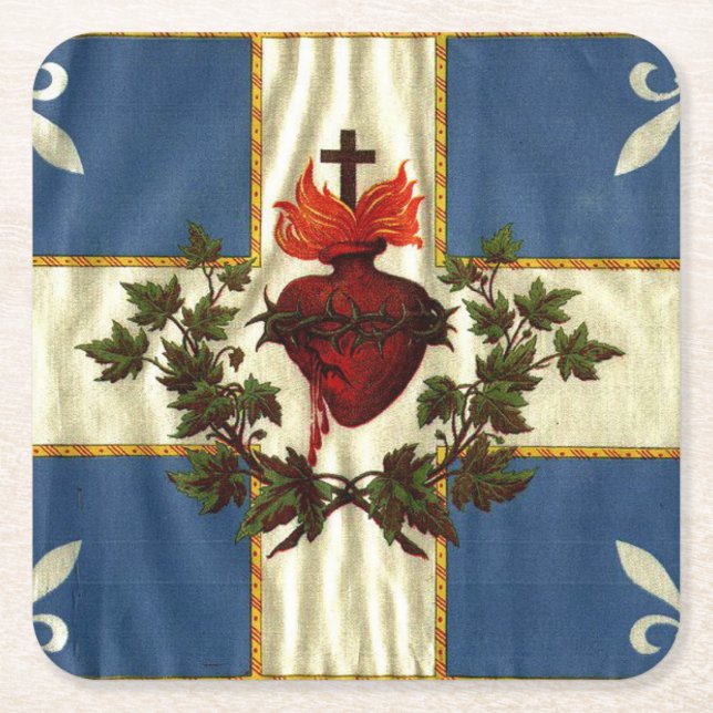 The Carillon Sacré-Coeur Coaster (Front)