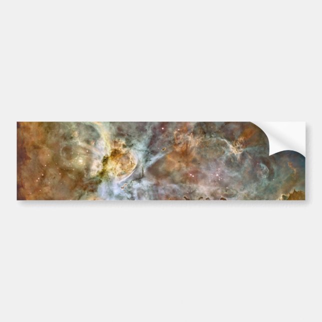The Carina Nebula Bumper Sticker (Front)