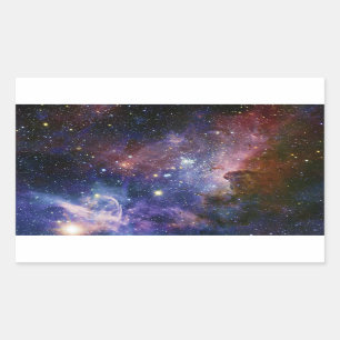 The Carina Nebula Eta Carina Nebula NGC 3372 Rectangular Sticker