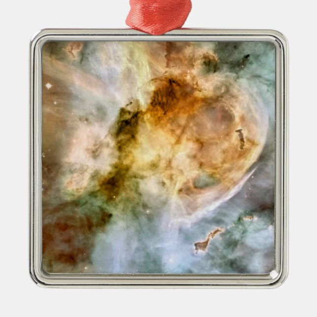The Carina Nebula Metal Tree Decoration (Front)