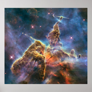 The Carina Nebula "Mystic Mountain" Poster