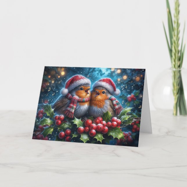 The Carol Singers Card (Front)