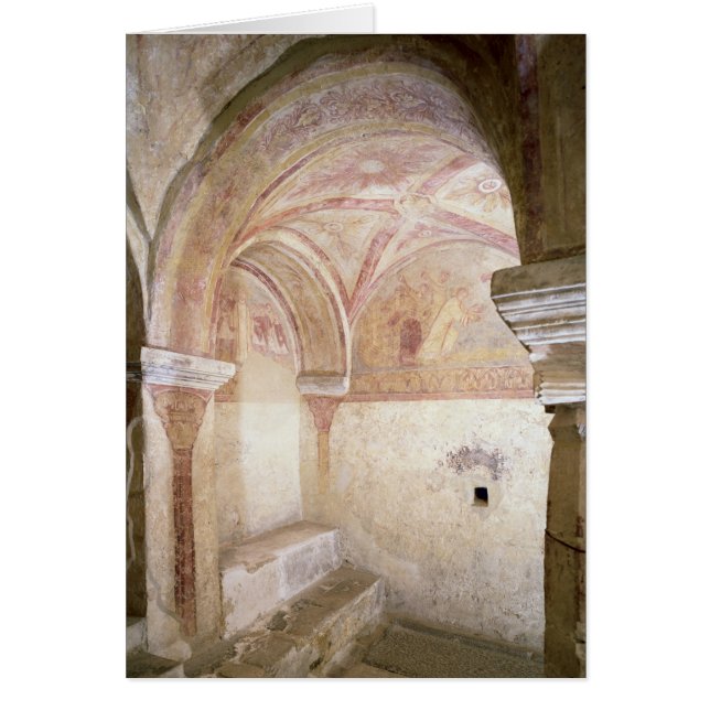 The Carolingian frescoes in the inner crypt (Front)