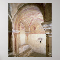 The Carolingian frescoes in the inner crypt