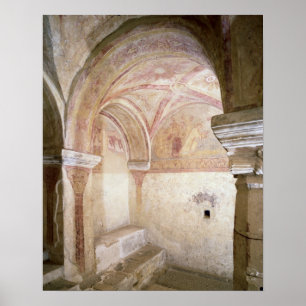 The Carolingian frescoes in the inner crypt Poster