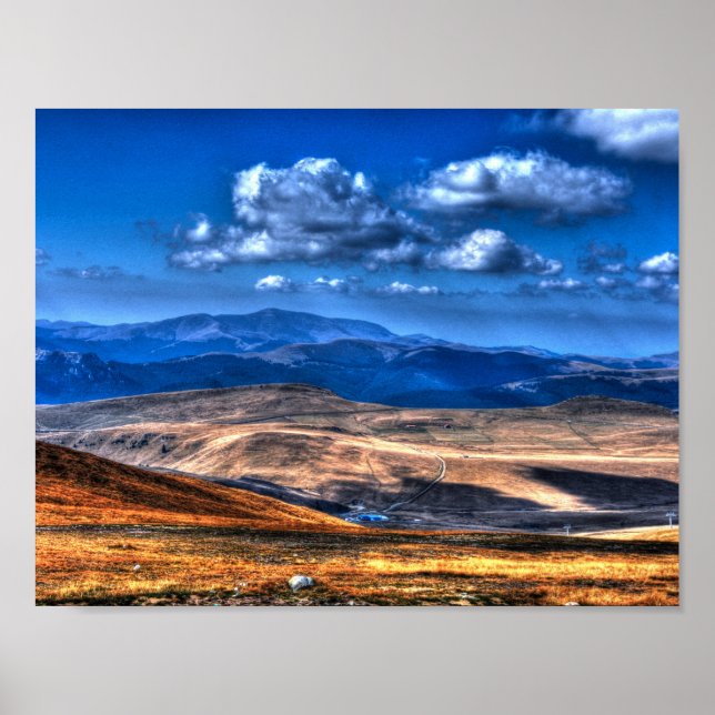 The Carpathian Mountains Photo Poster (Front)
