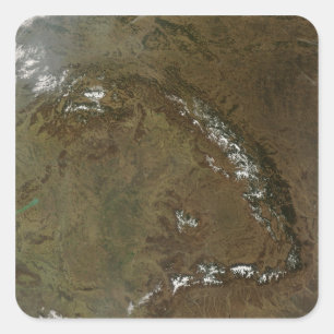 The Carpathian Mountains Square Sticker